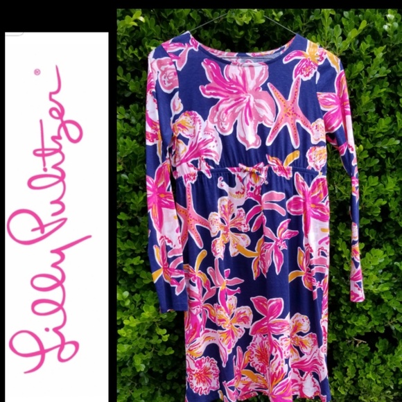 Lily Pulitzer girls dress XL 12-14 Excellent cond - Picture 1 of 6